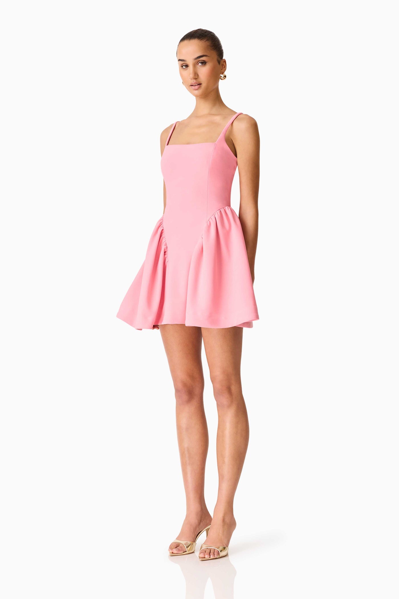 Elliatt Risa Square Neck Mini Dress