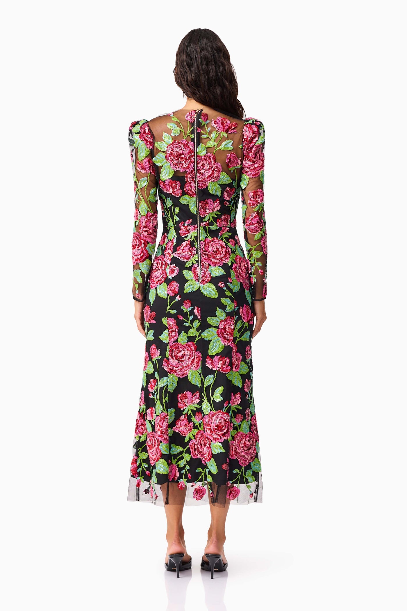 Elliatt Lyra Sequin Midi Dress