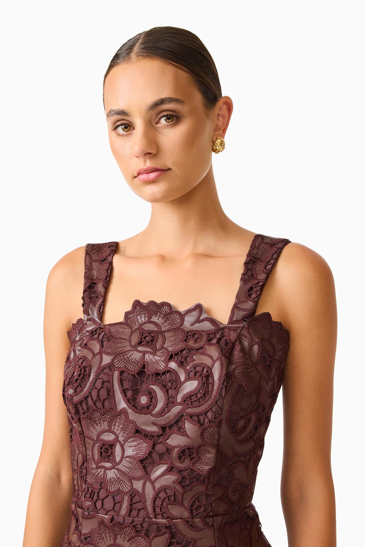 Elliatt Novelle Column Midi Dress