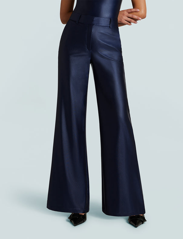 Commando Matte Metallic Wide Leg Trouser