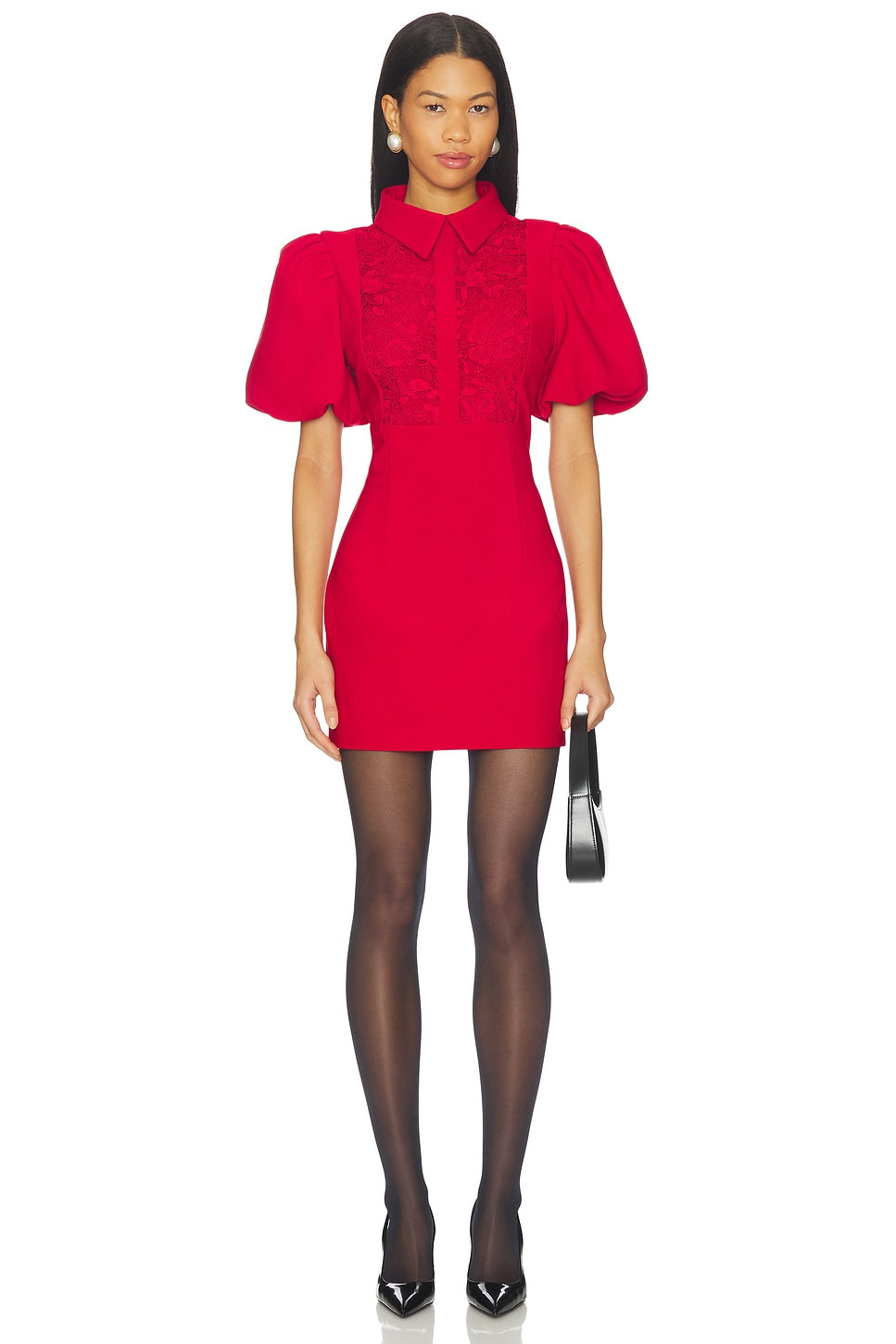 Elliatt June Puff Sleeve Mini Dress