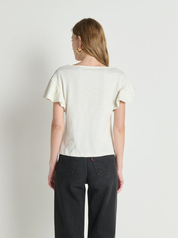 Nation Emmy Flutter Sleeve Top