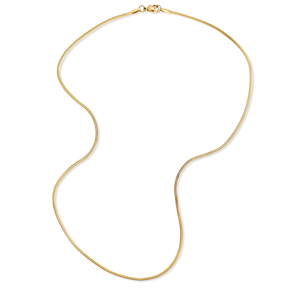 Ellie Vail - Desi Herringbone Chain Necklace