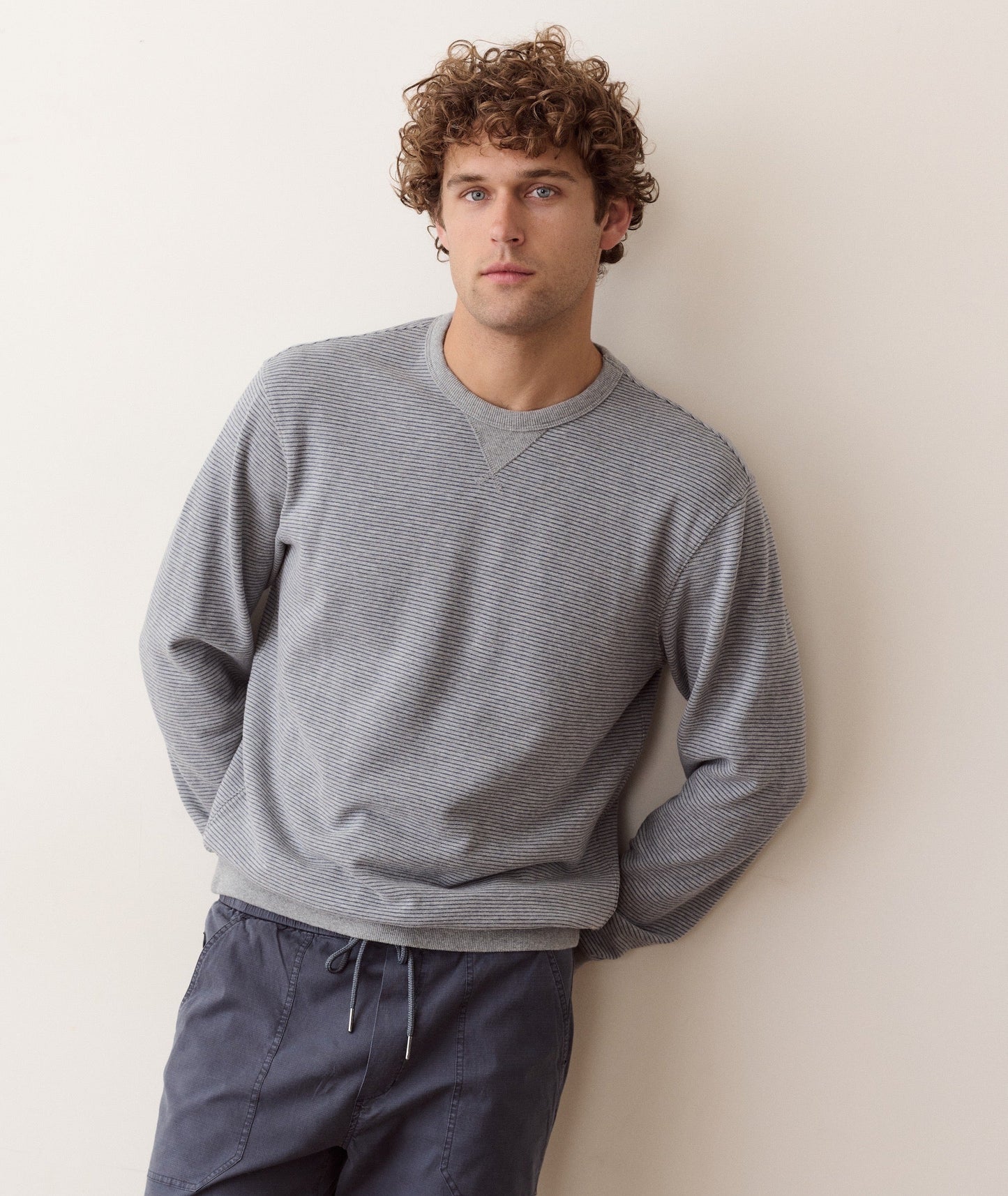 Marine Layer Cloud 9 Terry Relaxed Crewneck