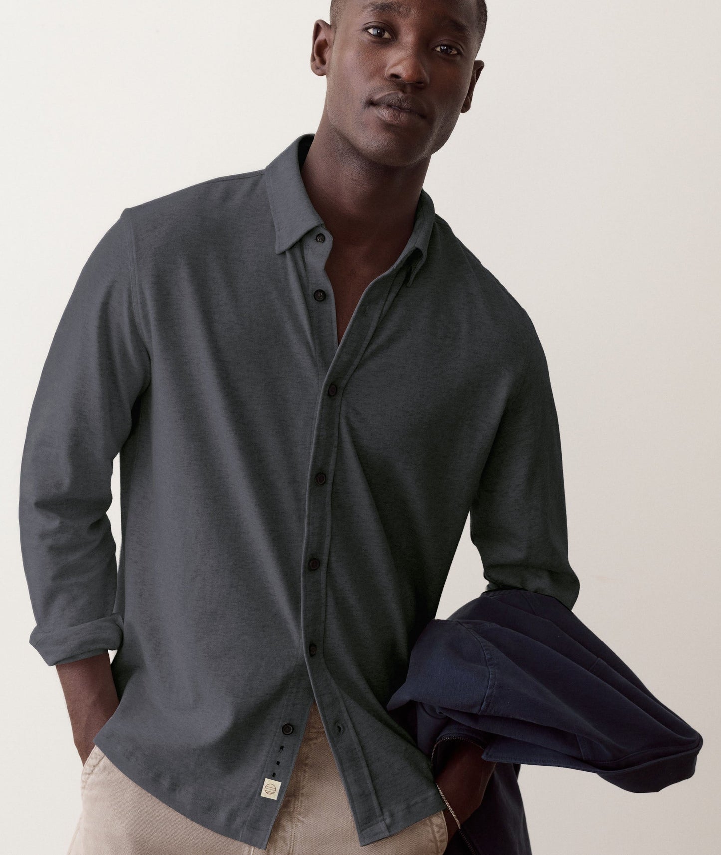 Marine Layer Luxe Jersey Shirt