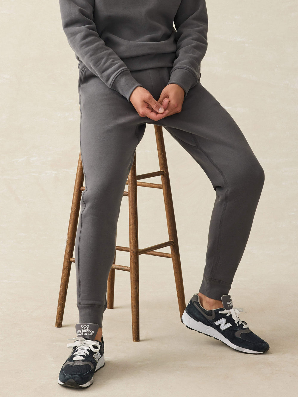 Mens Faherty High Standard Fleece Sweatpant