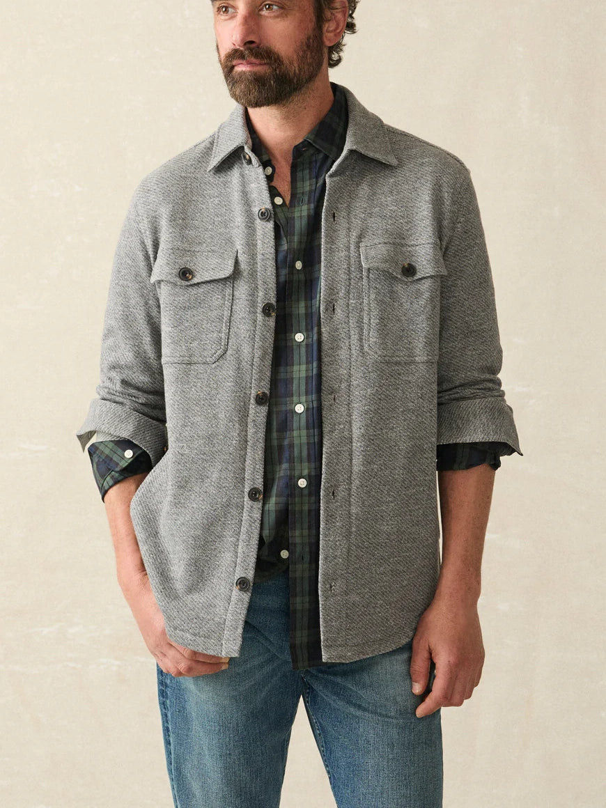 Faherty Men's Inlet Knit CPO