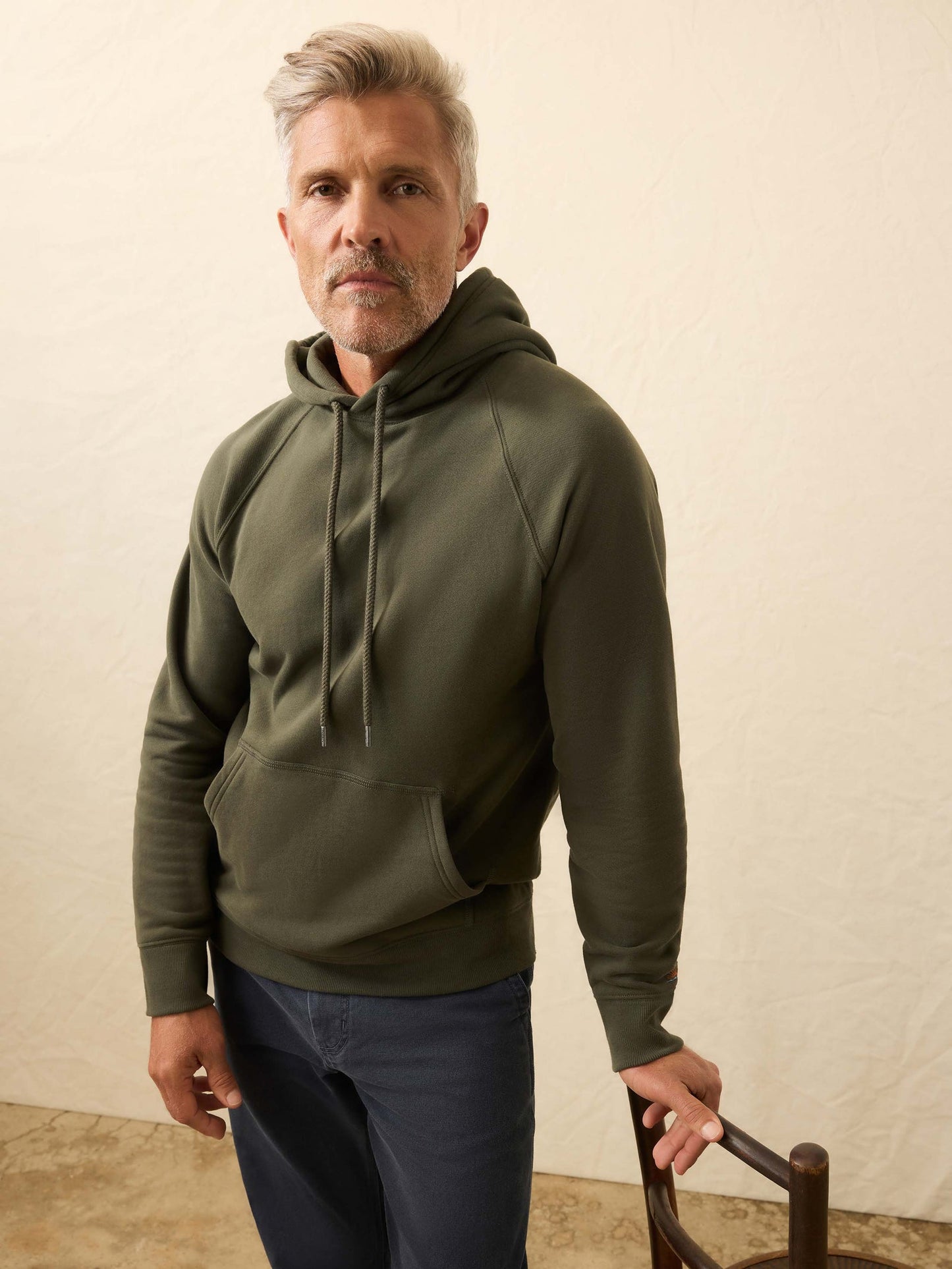 Faherty Men's High Standard Fleece Hoodie