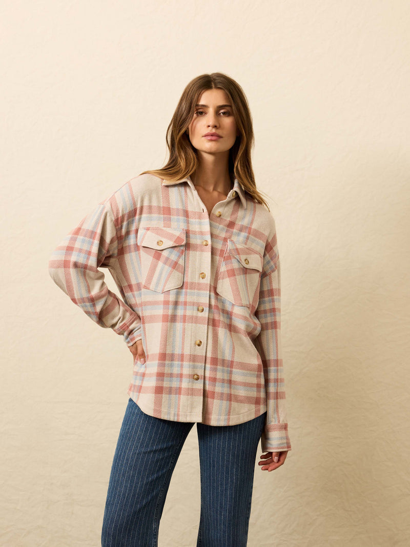 Faherty Women's Legend Sweater Overshirt