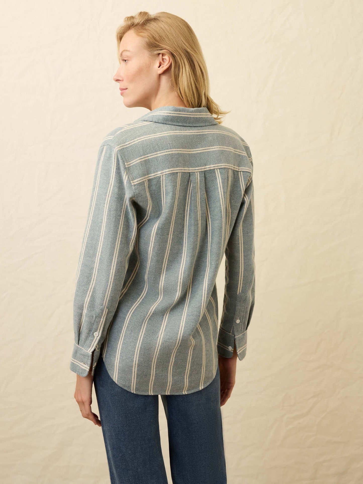 Faherty Women's The Heirloom Portuguese Flannel Relaxed Shirt