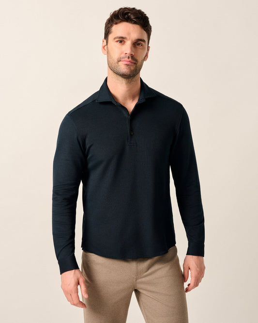 Johnnie-O Highburry Long Sleeve Performance Polo