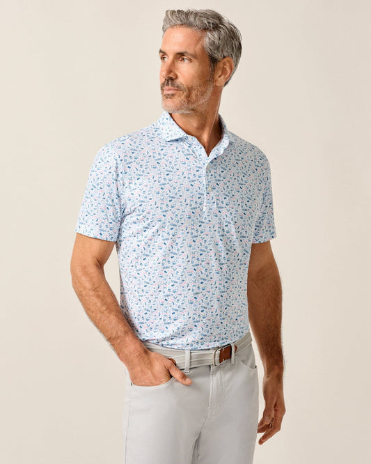 Johnnie-O Featherweight Performance Polo - JO Merica