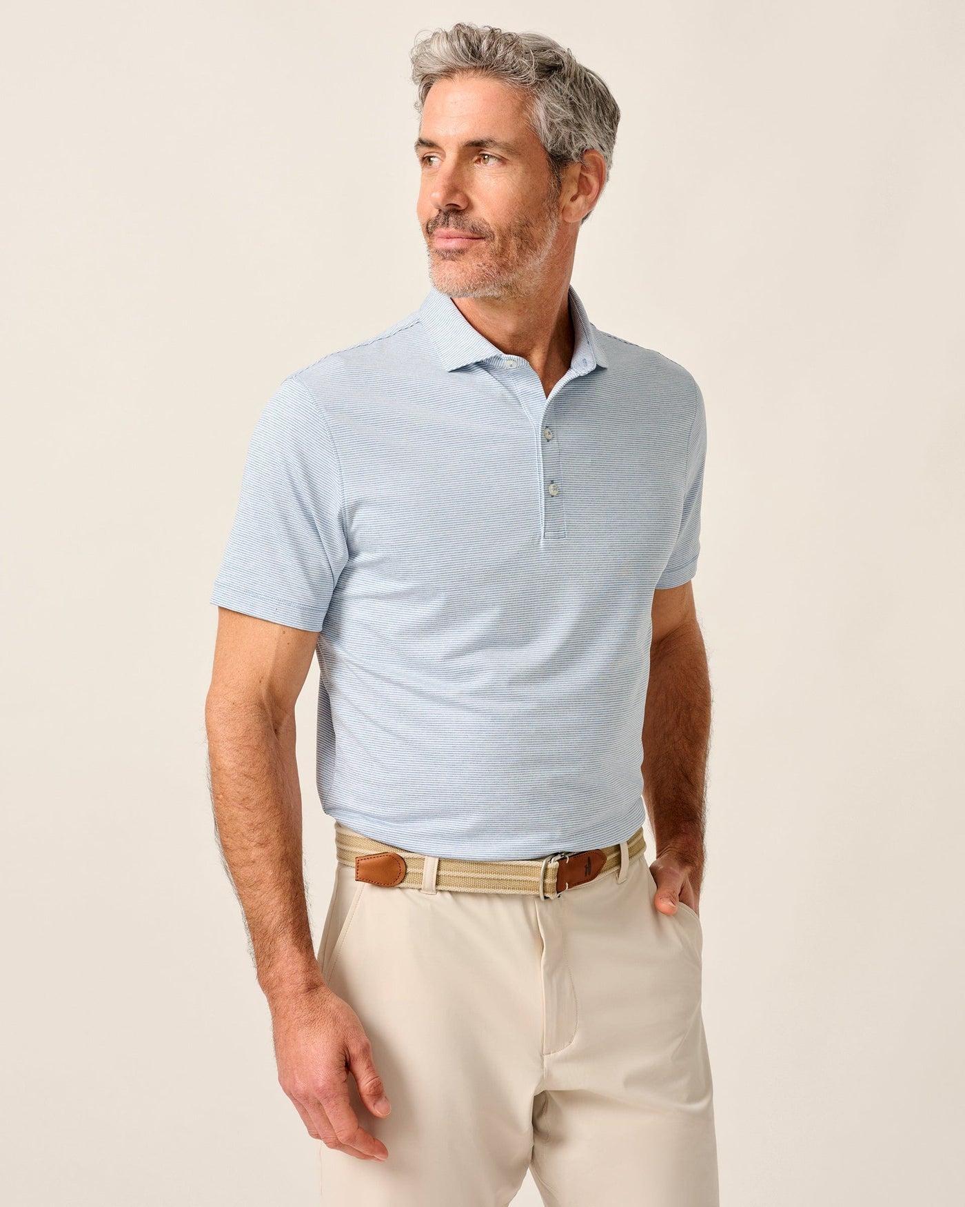 Johnnie-O Performance Polo - Lyndonn Stripe