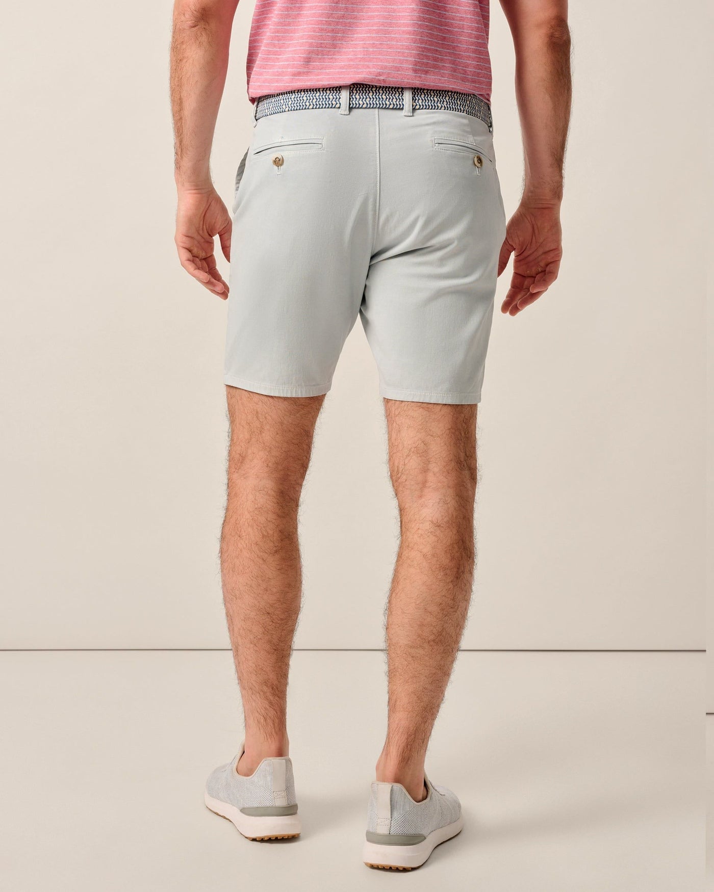 Johnnie-O Nassau Cotton Blend Shorts 7"