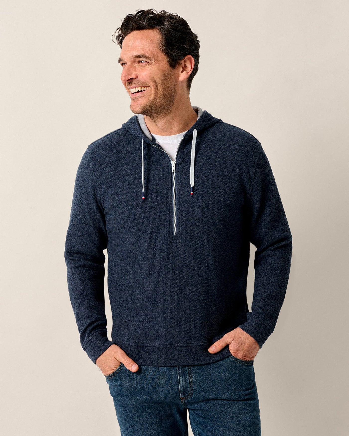 Johnnie-O Zoeller Lakewave Half-Zip Hoodie