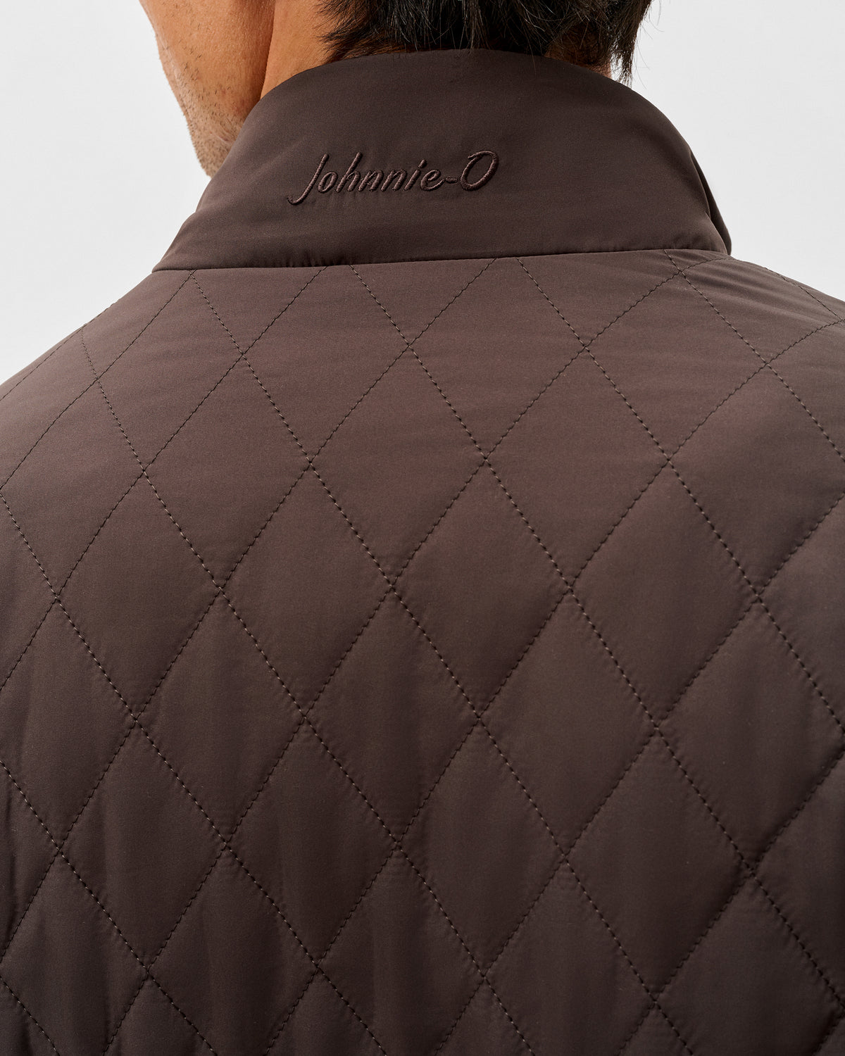 Johnnie-O Men's Juno Quilted Snap Jacket