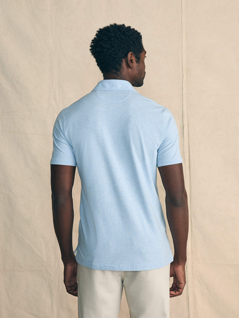 Mens Faherty Short Sleeve Movement Polo