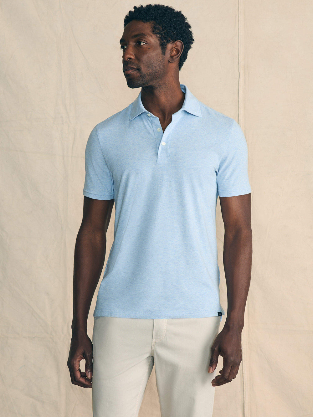 Mens Faherty Short Sleeve Movement Polo