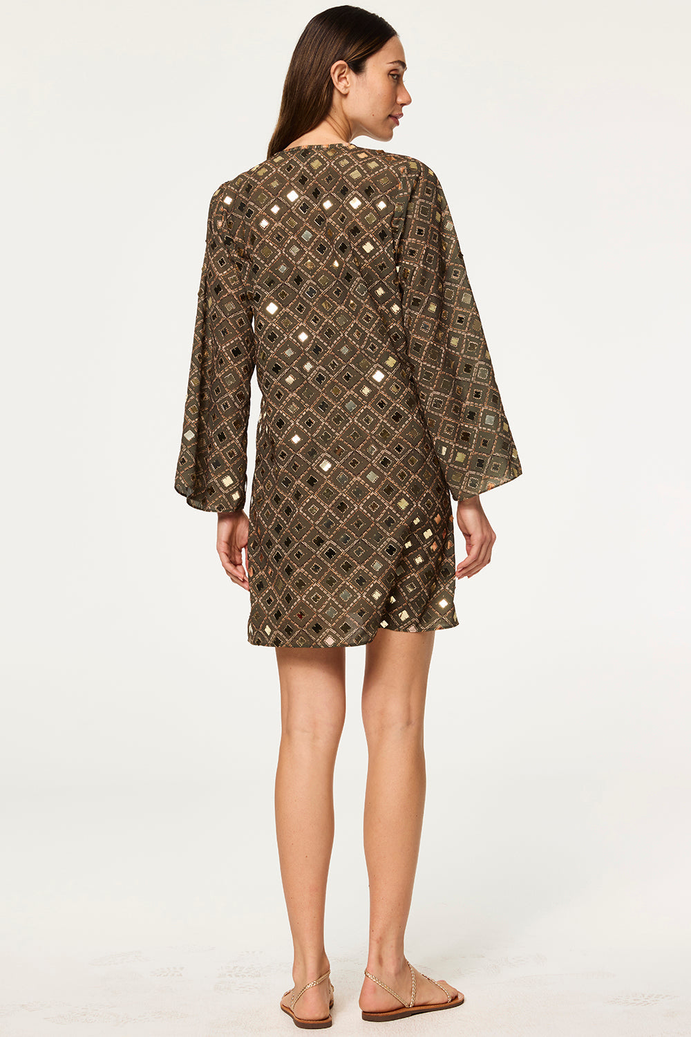 MISA Nuala Dress - Mirrored Tile
