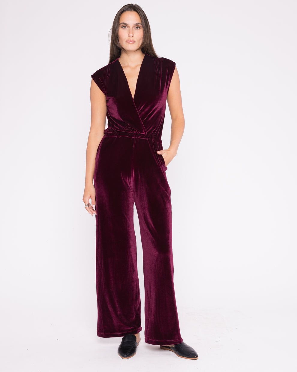 Ripley Rader Velvet Classic Jumpsuit