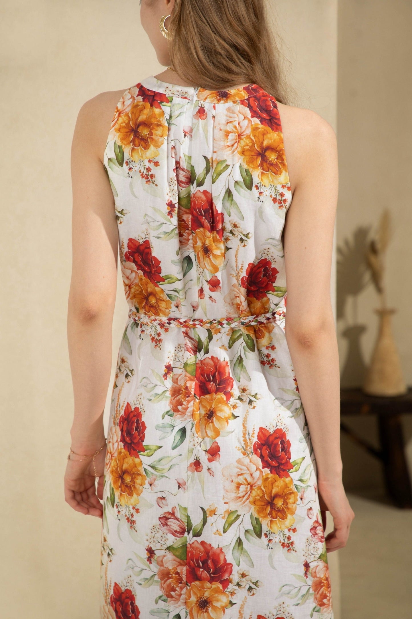 G.D.S. Aelis Linen Long Dress
