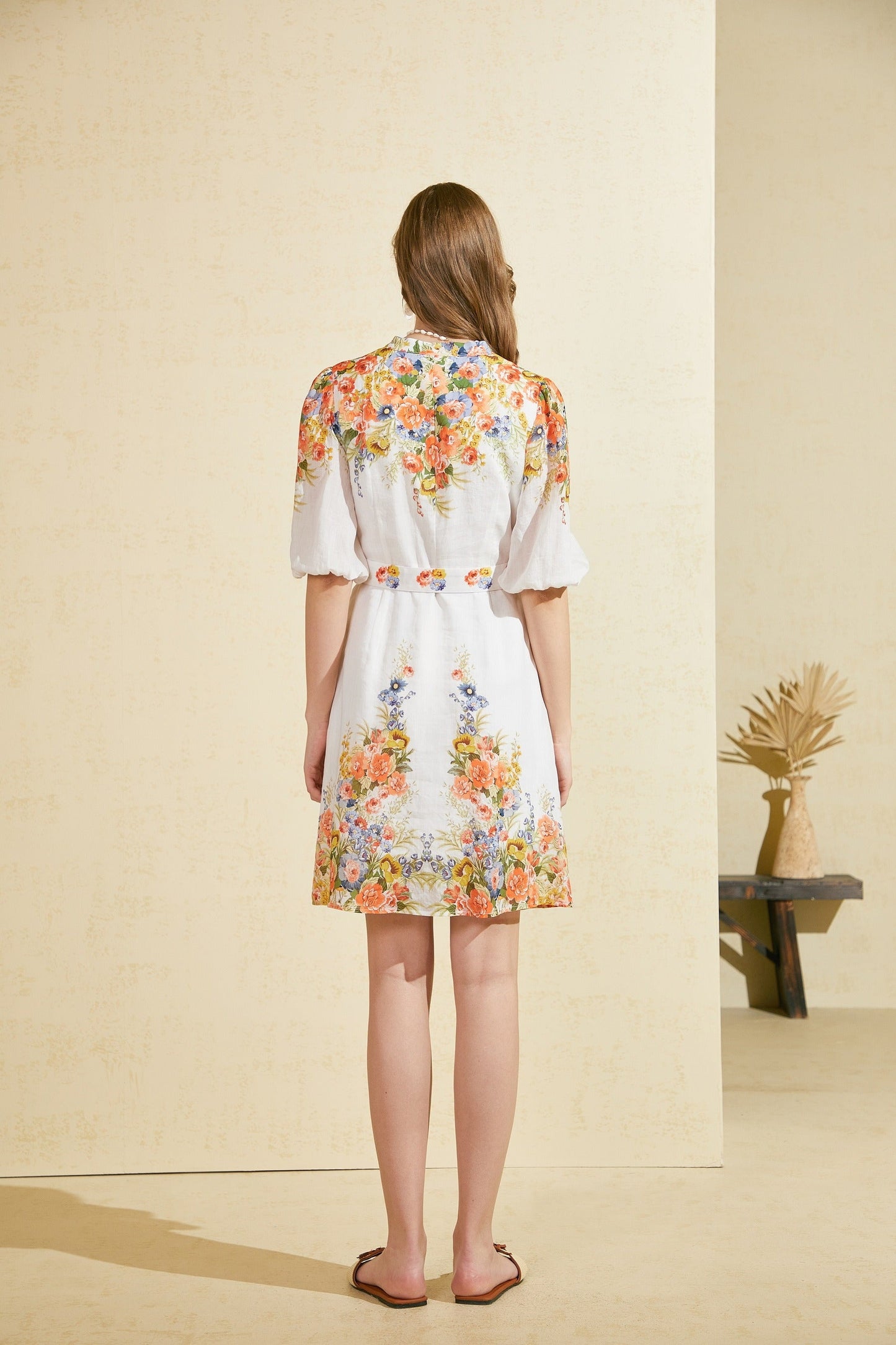 G.D.S. Perla Printed Short Dress