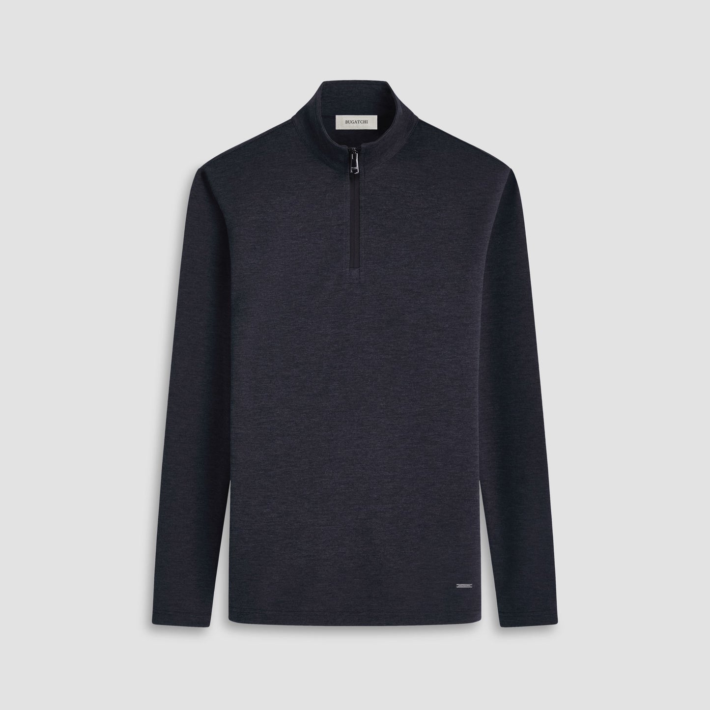 Soft Touch Black Heather Quarter-Zip Pullover