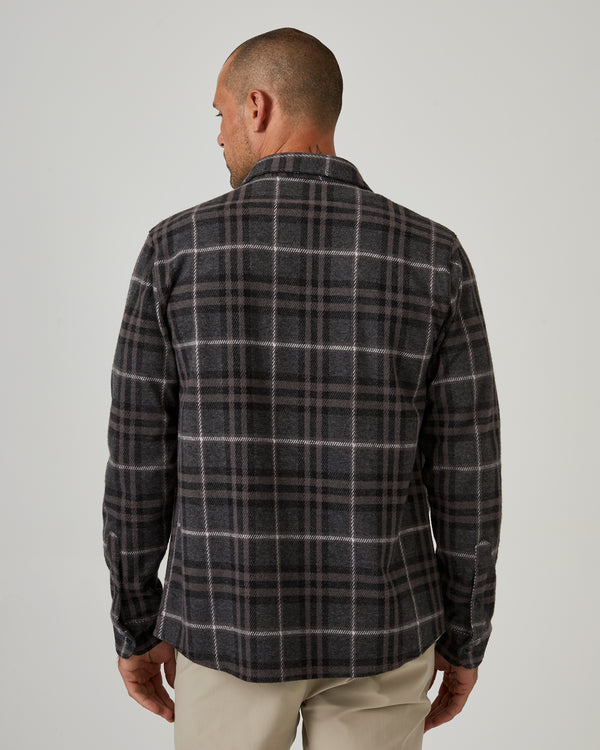 7 Diamonds Men's Generation 4 Way Stretch Plaid Shirt