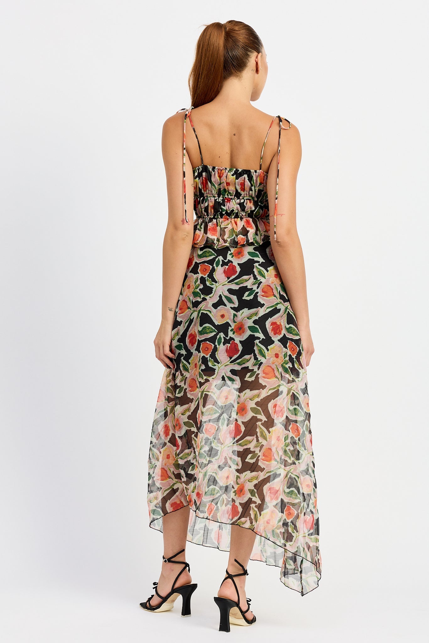 En Saison Eden Asymmetric Skirt
