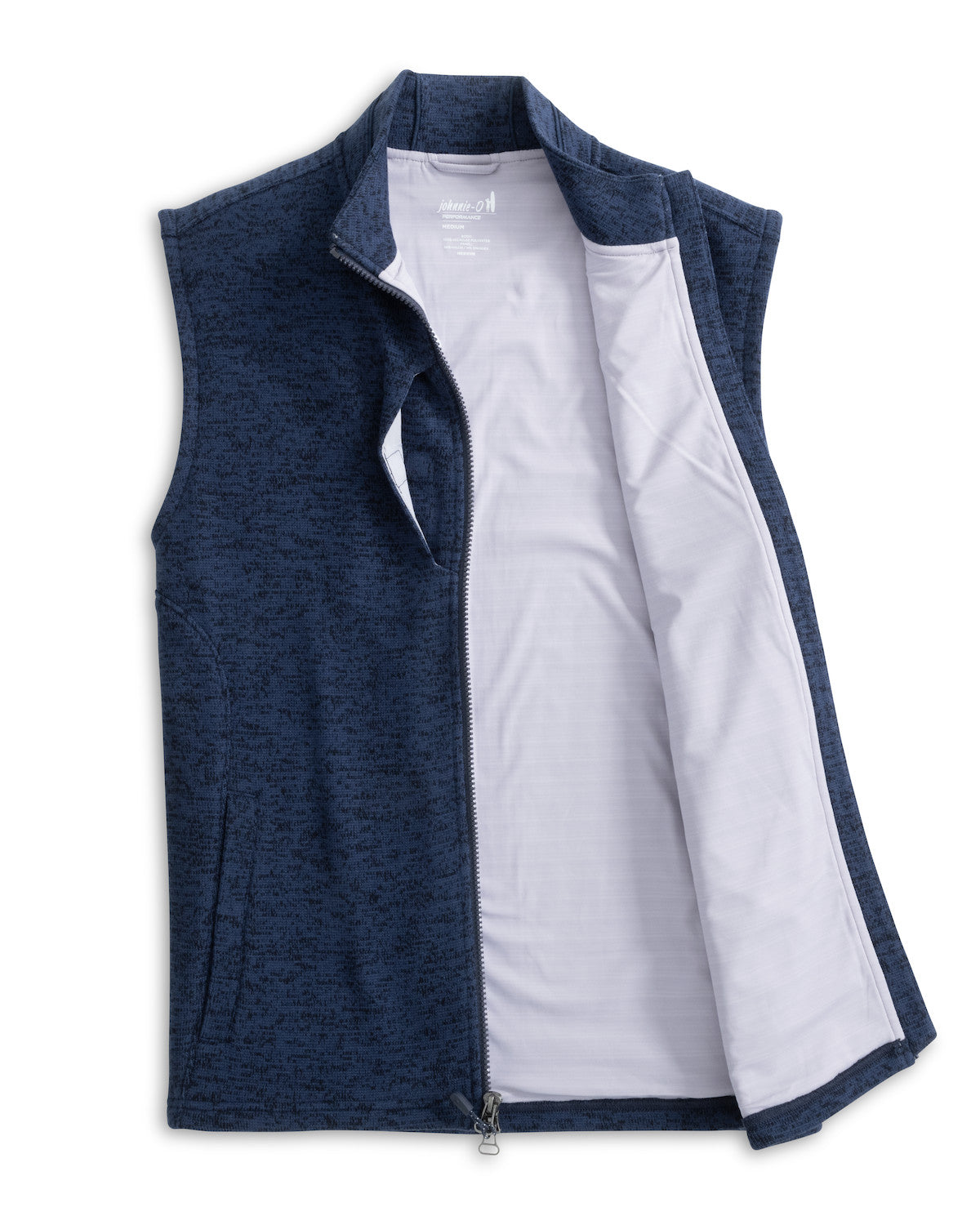 Johnnie-O Denalis Jr. Double Zip Fleece Vest