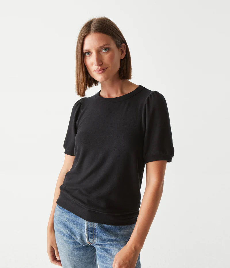 Michael Stars Elise Puff Sleeve Top