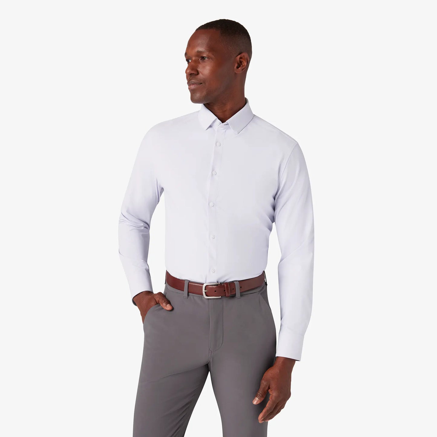 Mizzen + Main Leeward Long Sleeve Dress Shirt (April '24)