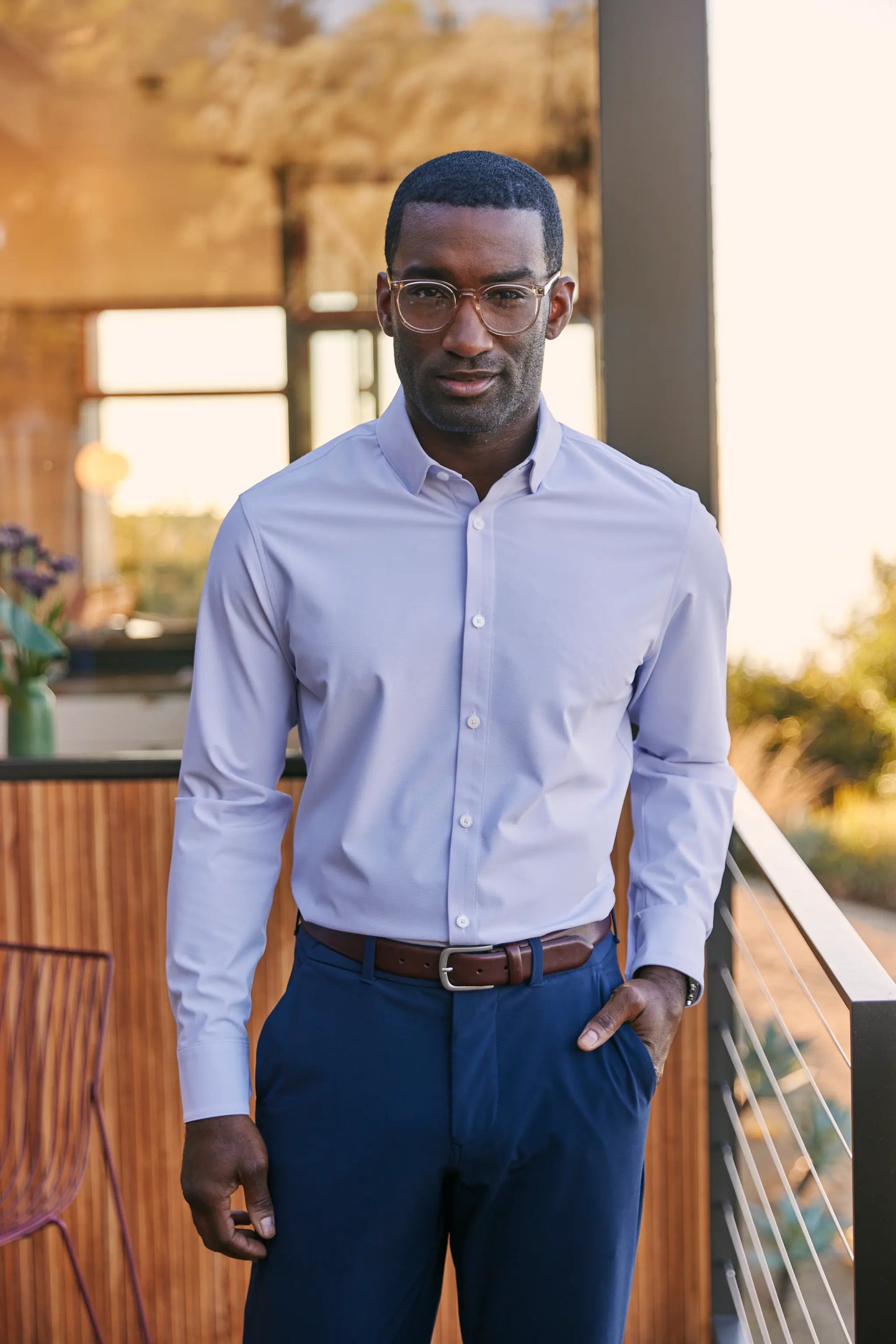 Mizzen + Main Leeward Long Sleeve Dress Shirt (April '24)