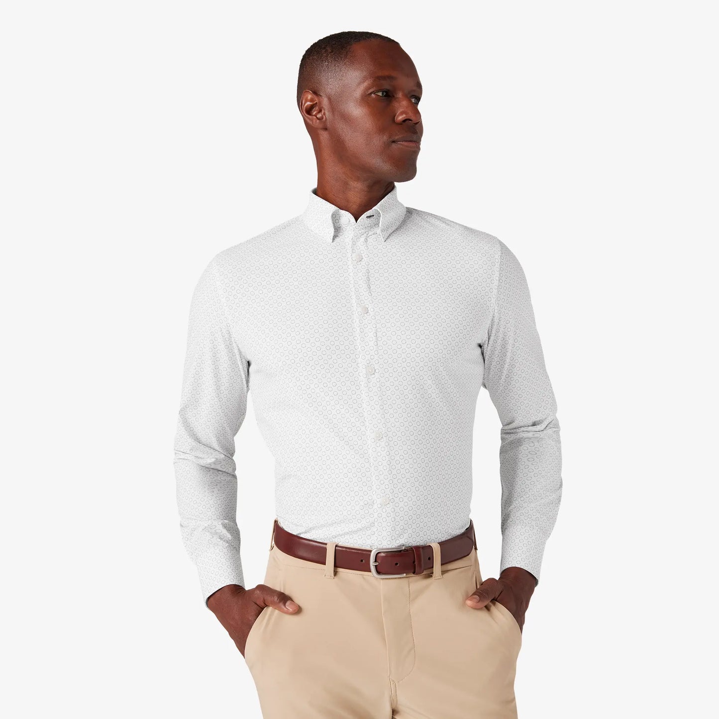 Mizzen + Main Leeward Long Sleeve Dress Shirt (April '24)