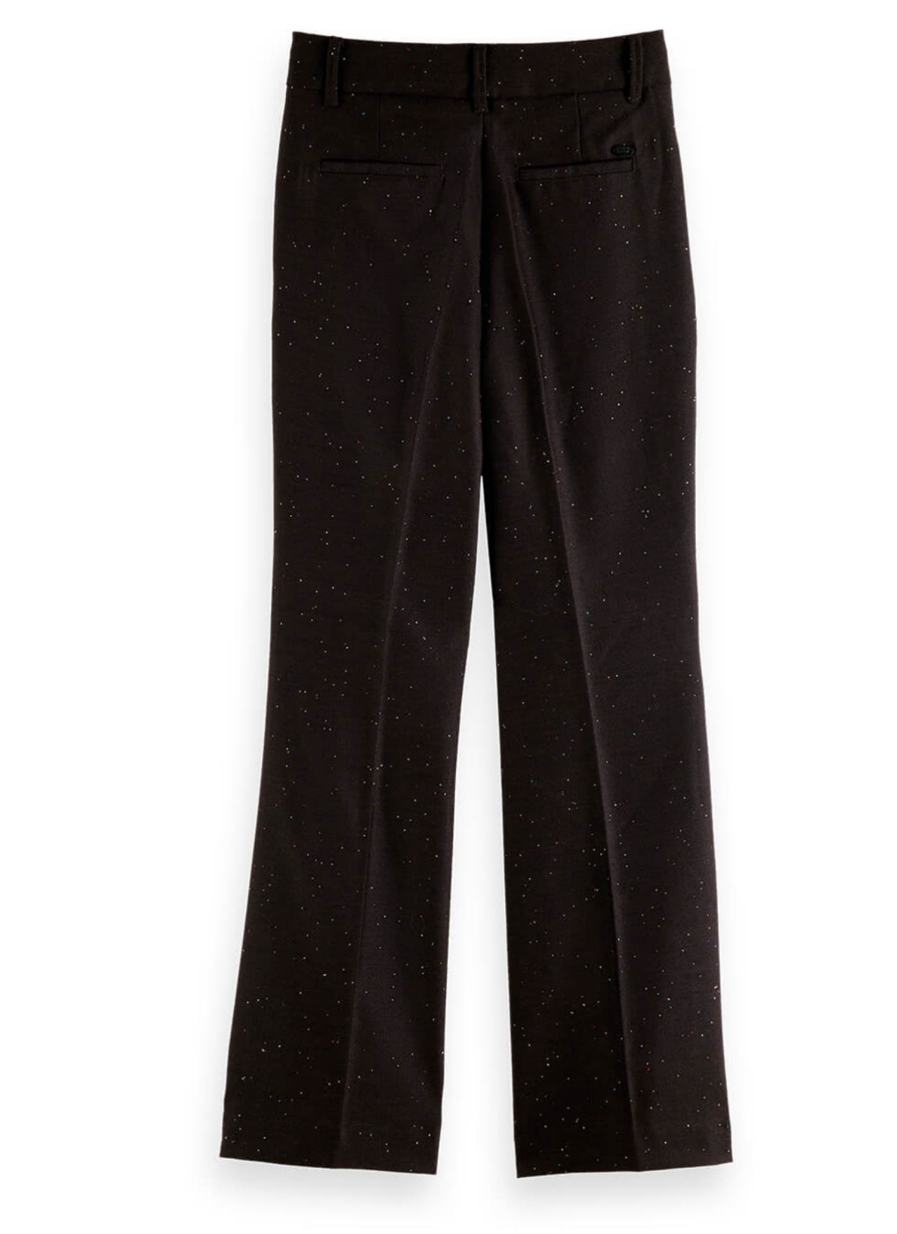 Scotch And Soda Women’s High Rise Flare Trousers With Sequins