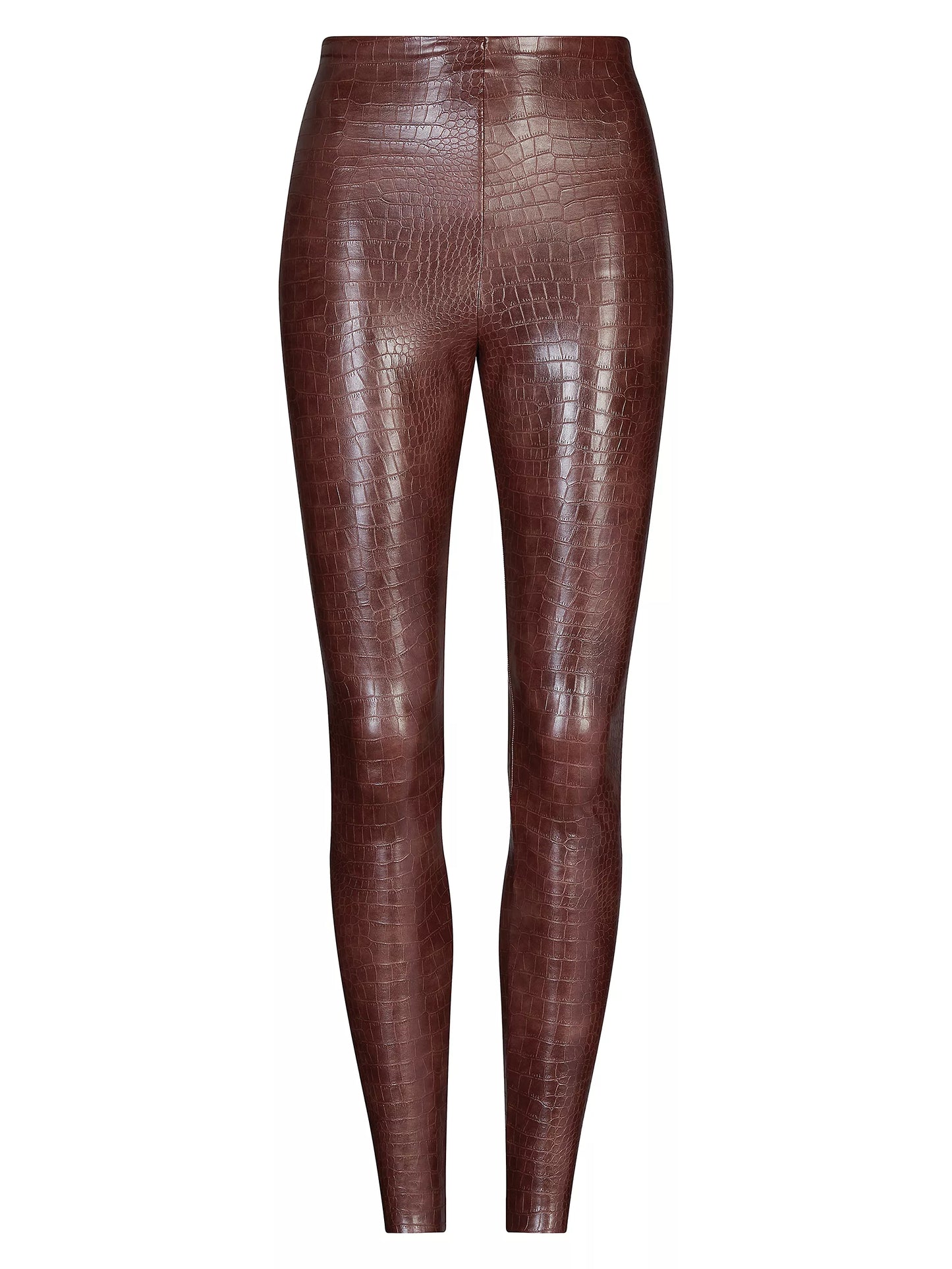 Commando Faux Leather Animal Print Legging