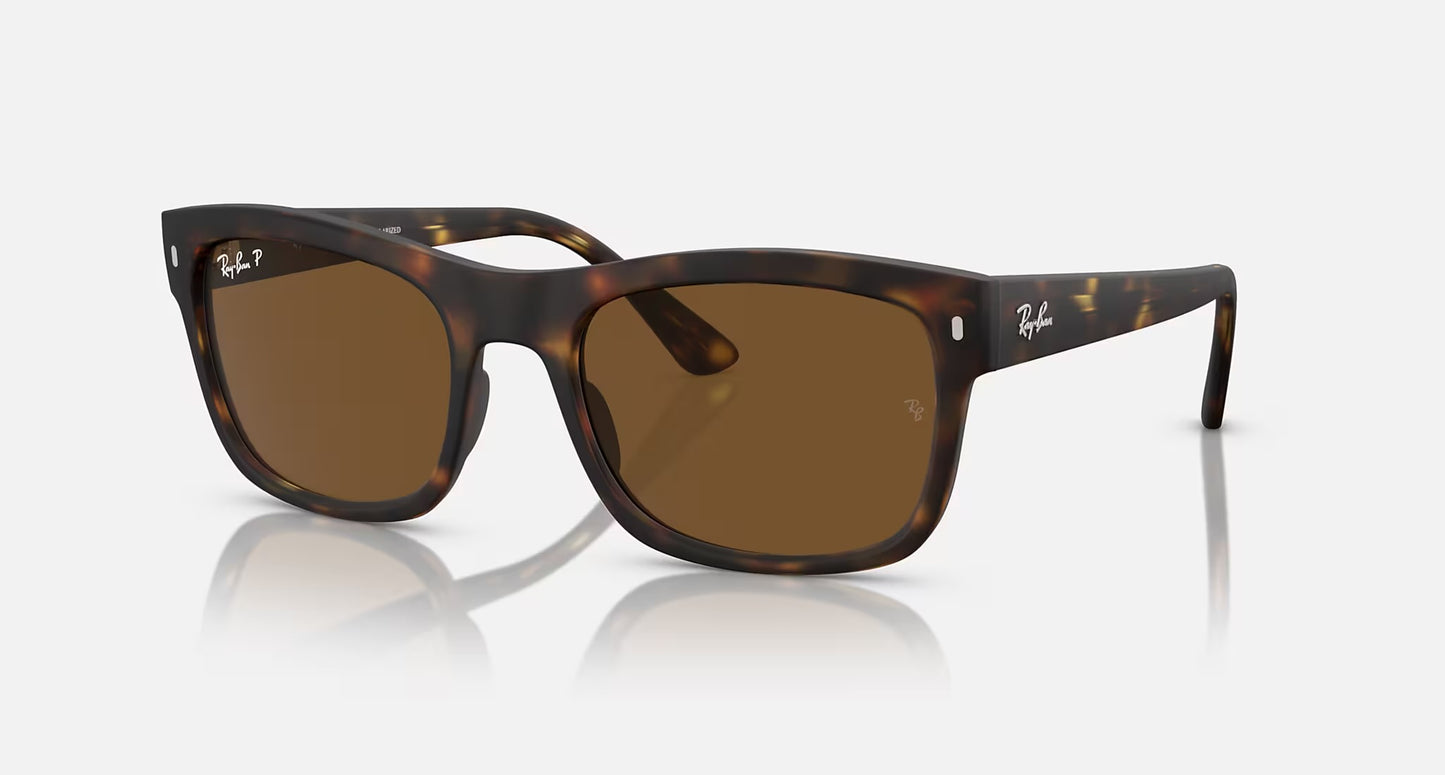 Ray Ban 4428 Polarized (Matte Havana w/ Brown)