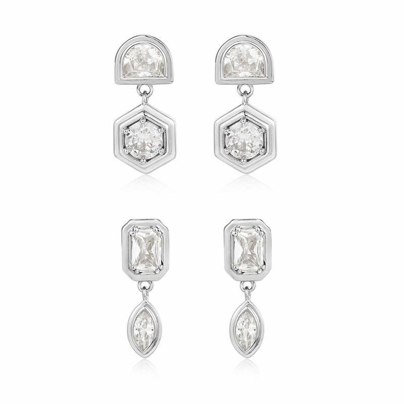 LUV AJ Stellar Bezel Studs Set