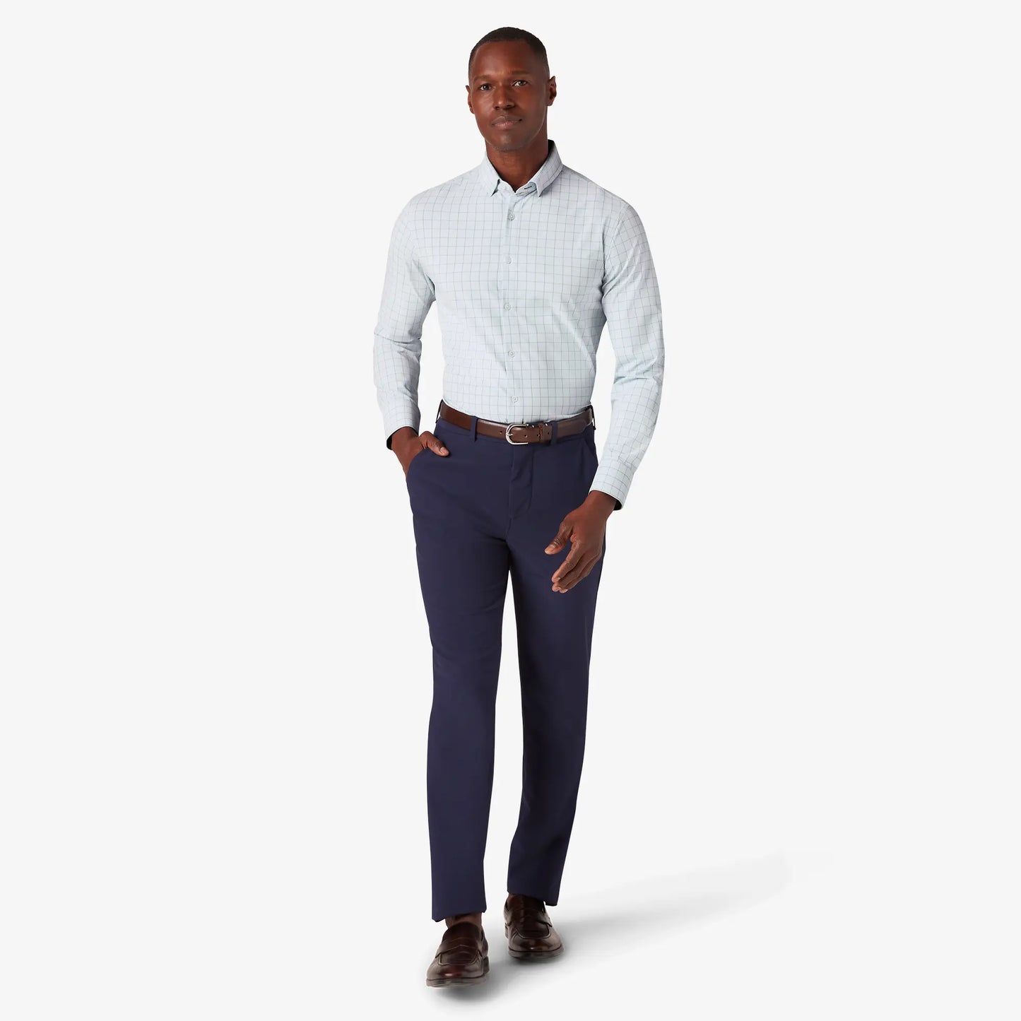 Mizzen + Main Leeward Long Sleeve Dress Shirt (April '24)