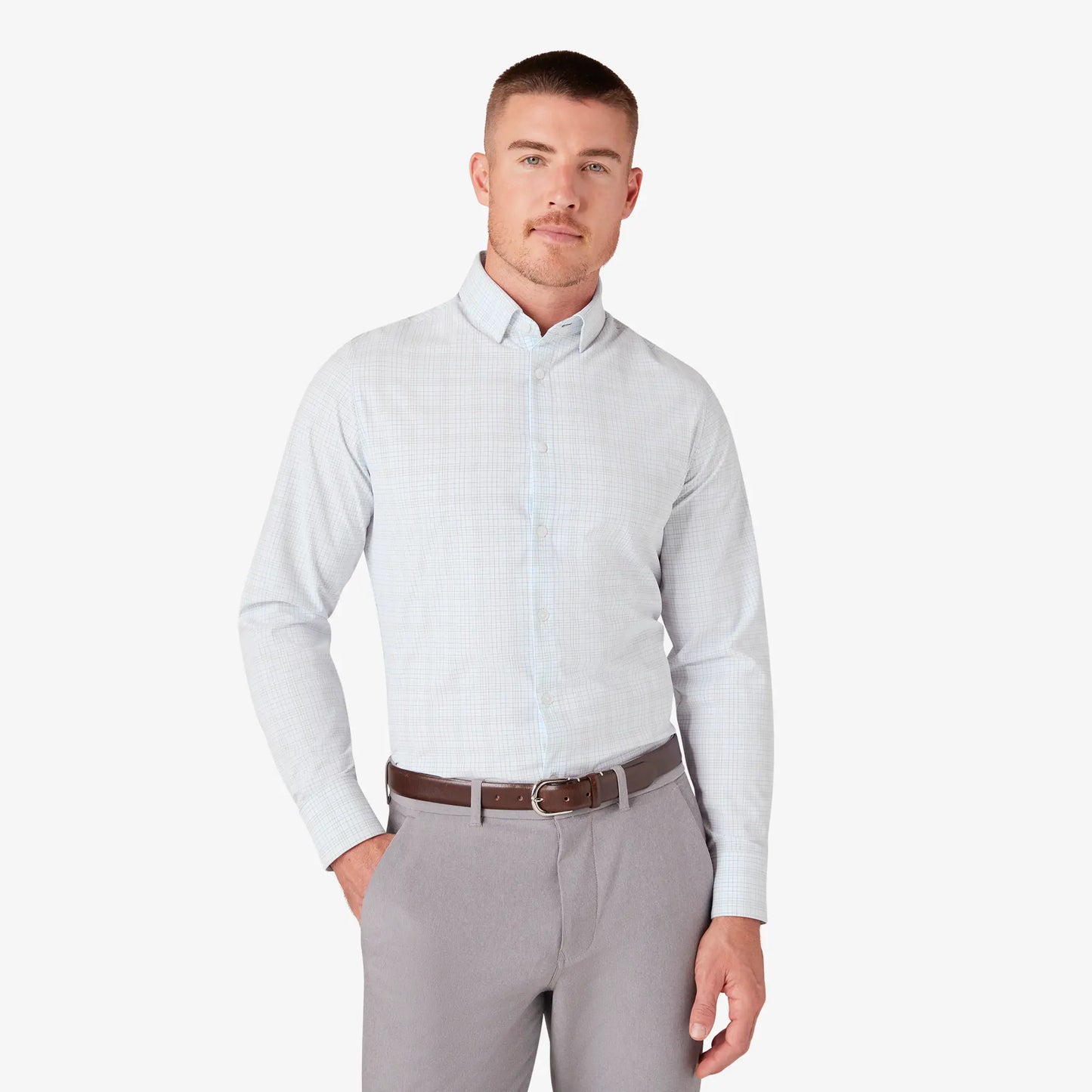 Mizzen + Main Leeward Long Sleeve Dress Shirt (April '24)