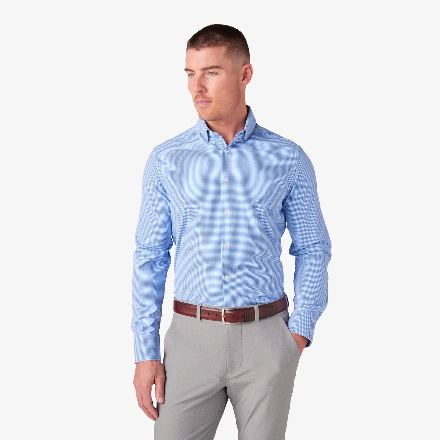 Mizzen + Main Leeward Long Sleeve Dress Shirt (May'24)