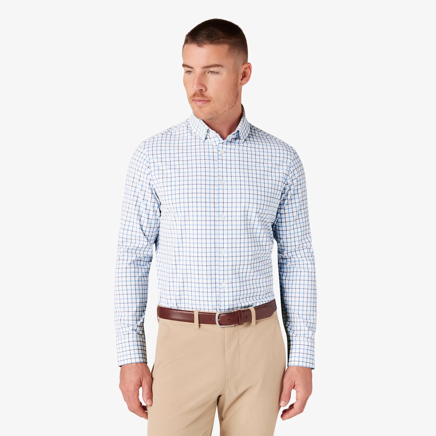 Mizzen + Main Leeward Long Sleeve Dress Shirt (May'24)