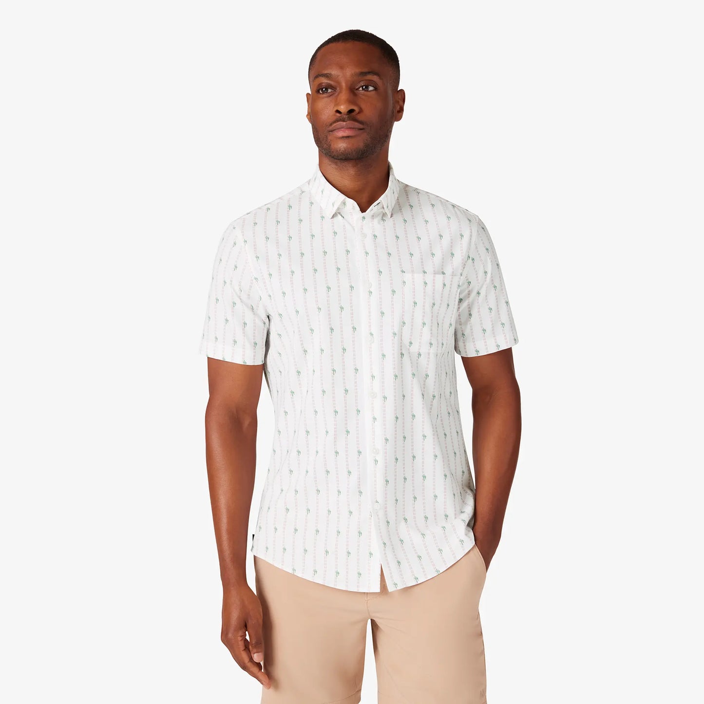 Mizzen + Main Leeward Short Sleeve Dress Shirt