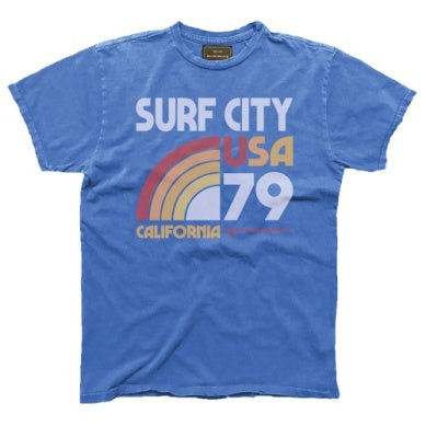 Retro Brand Black Label Surf City USA Tee