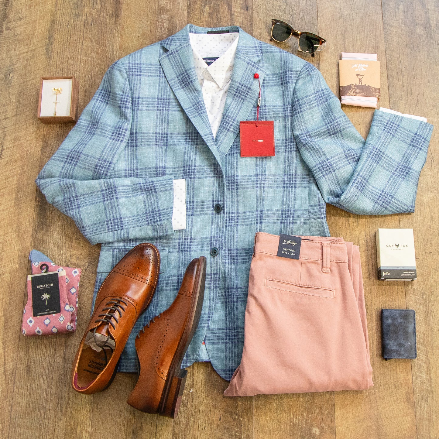 TailoRed Giini Blazer (Aqua)