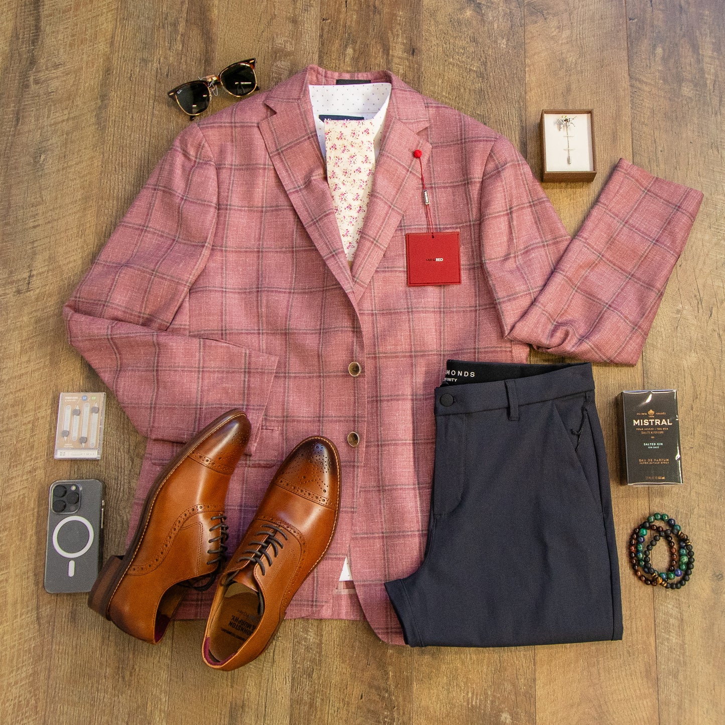 TailoRED Suit Jacked - Mauve