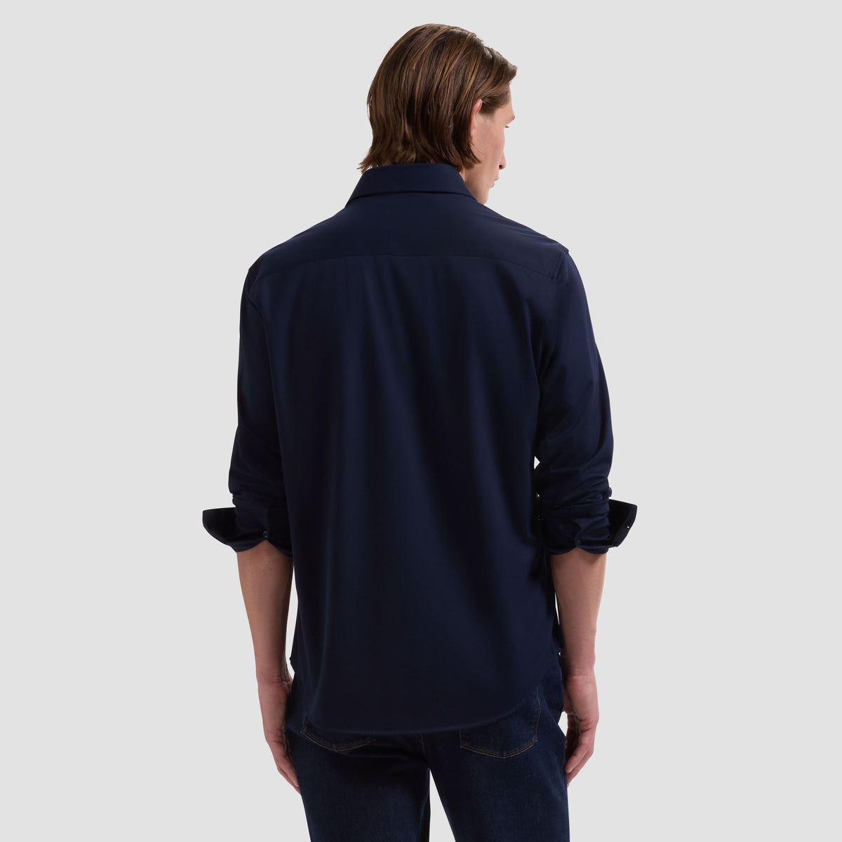 Bugatchi Devon OoohCotton Solid Dress Shirt