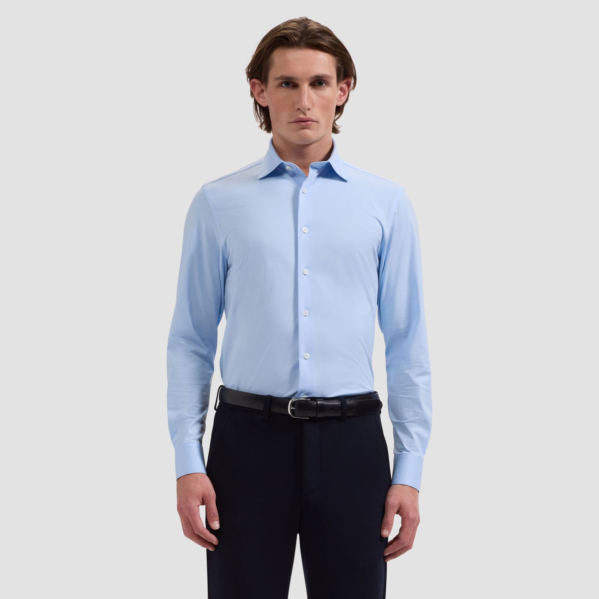 Bugatchi Devon OoohCotton Solid Dress Shirt