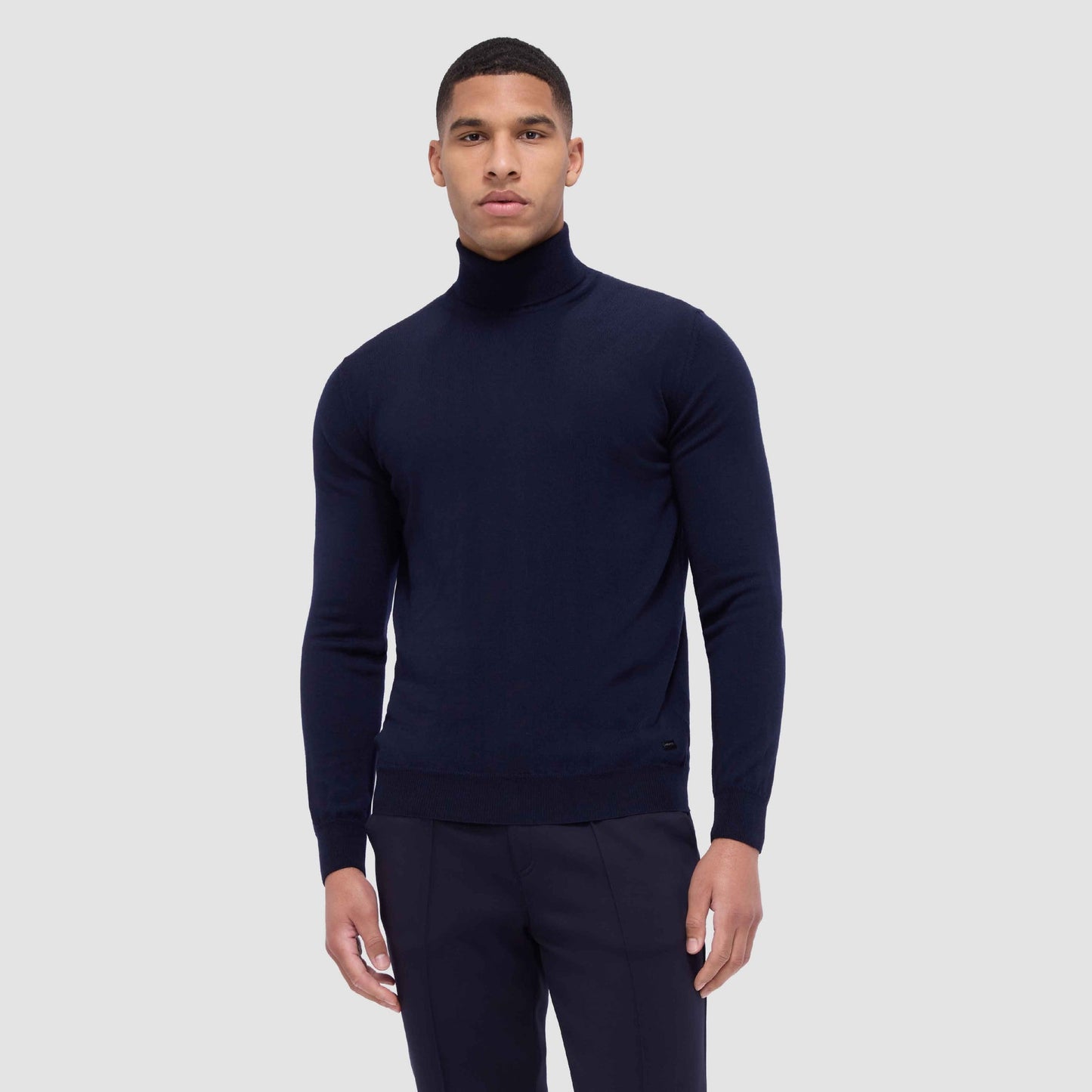 Bugatchi Sawyer Turtleneck Super Merino Sweater