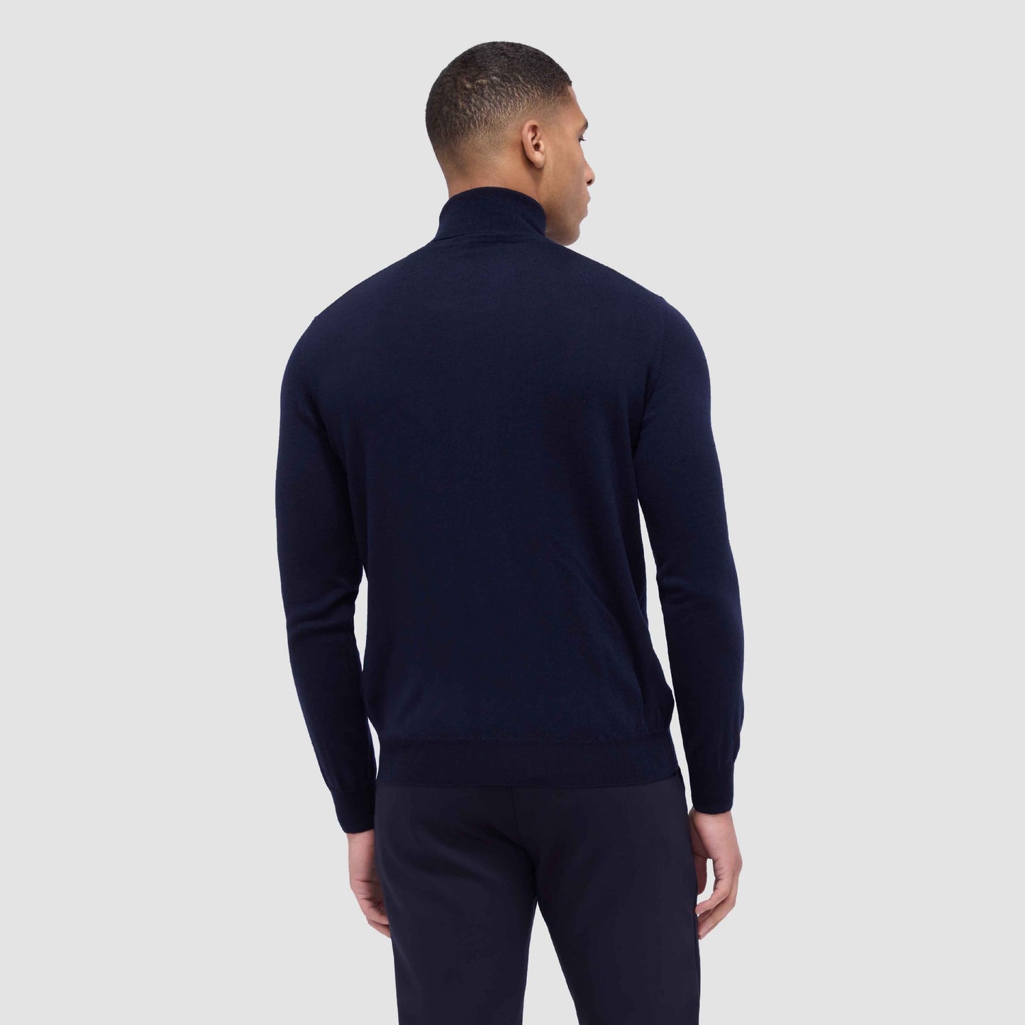 Bugatchi Sawyer Turtleneck Super Merino Sweater